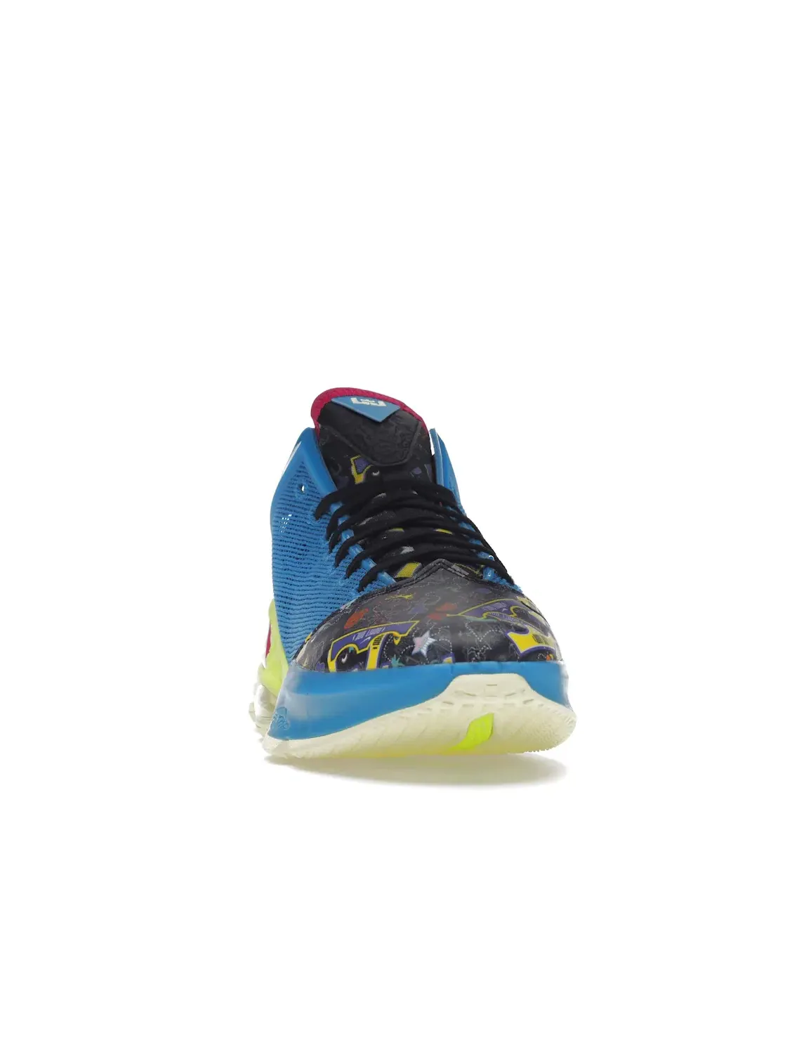 Мужские кроссовки для баскетбола Nike LeBron 19 Low — изображение 2 из 4, синий/розовый