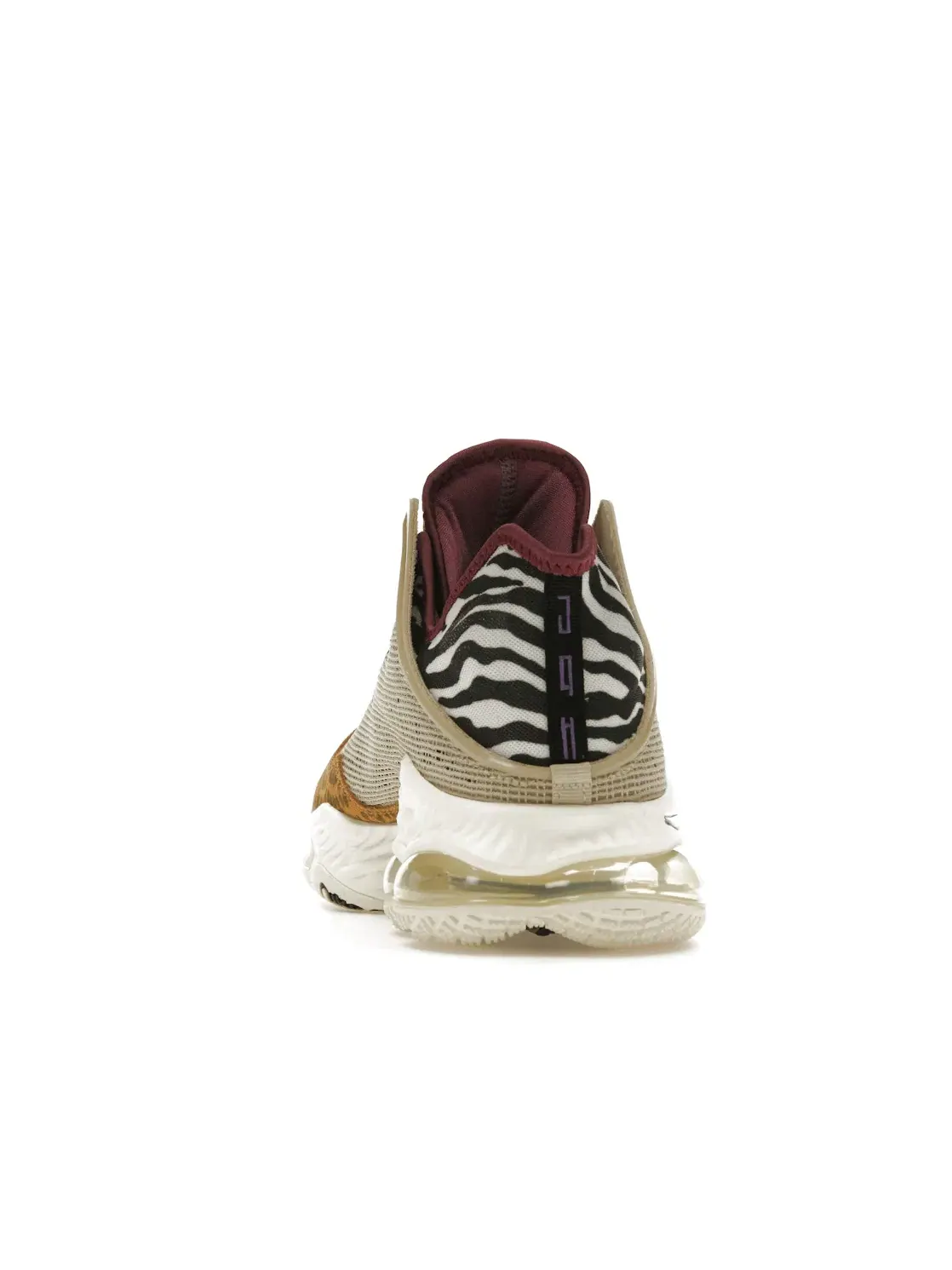 Мужские кроссовки с амортизацией Nike LeBron 19 Low Safari Nike — изображение 4 из 4, синий/розовый