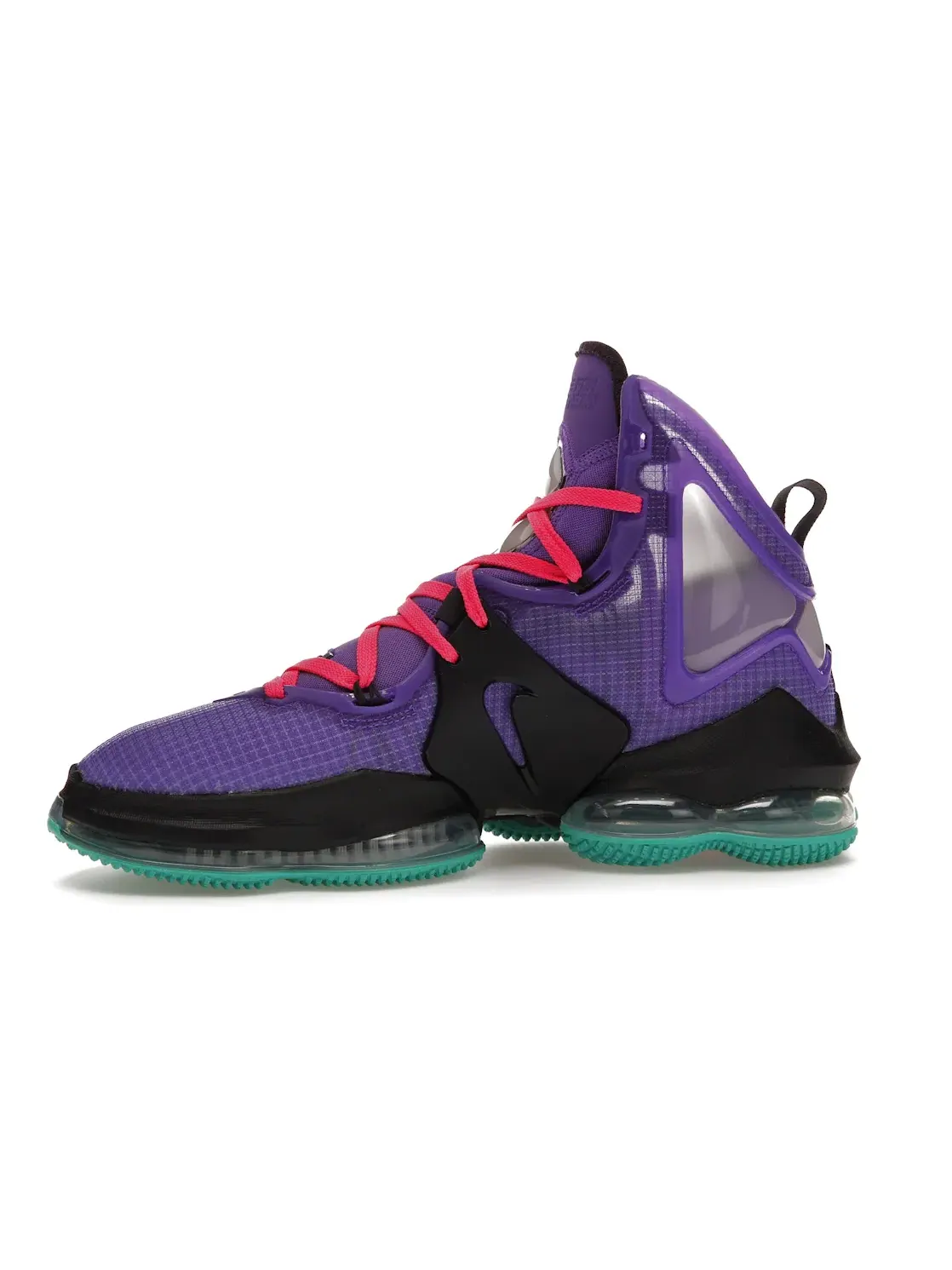 Мужские кроссовки для баскетбола с амортизацией Nike LeBron 19 — изображение 3 из 4, розовый/фиолетовый