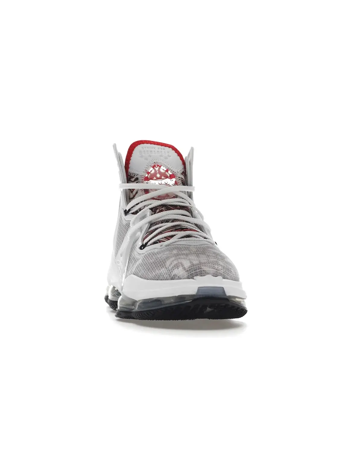 Мужские баскетбольные кроссовки с технологией Nike Air Zoom Nike LeBron 19 — изображение 2 из 4, белый/черный/красный