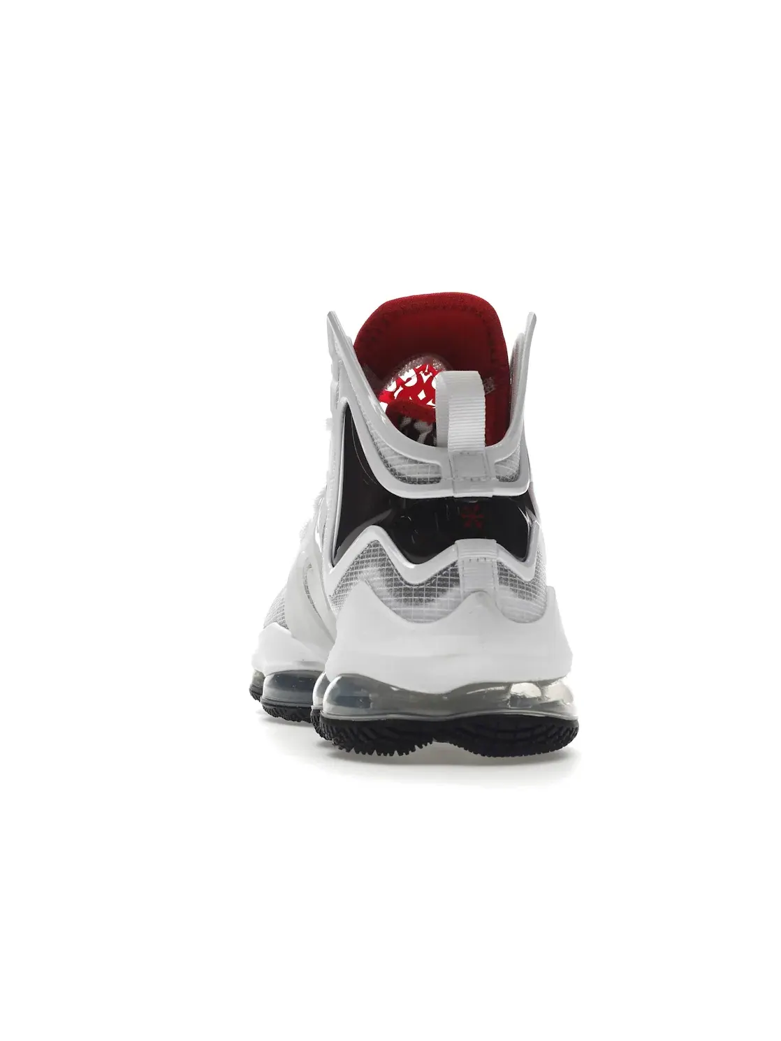 Мужские баскетбольные кроссовки с технологией Nike Air Zoom Nike LeBron 19 — изображение 4 из 4, белый/черный/красный