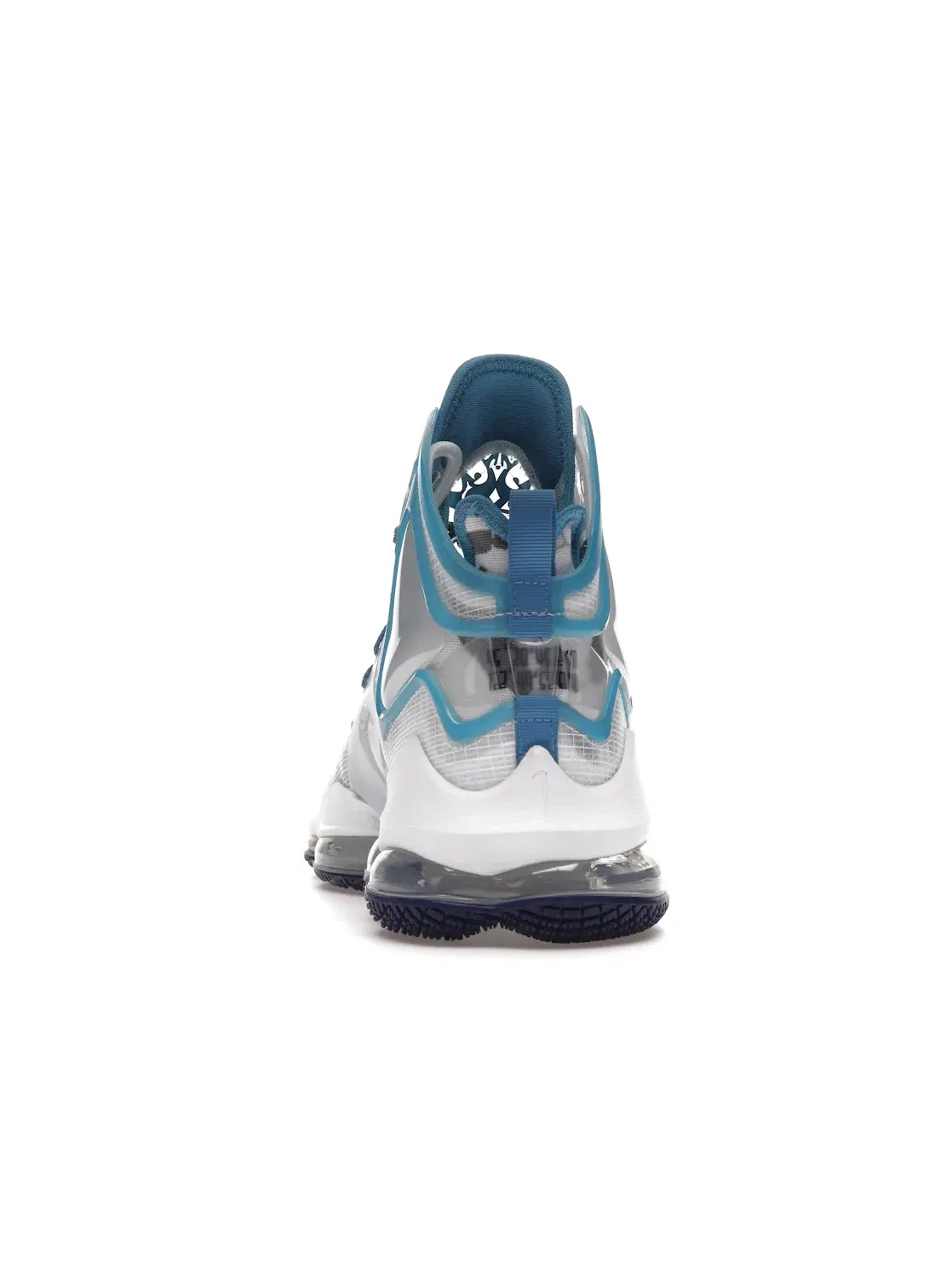 Мужские кроссовки баскетбольные Nike LeBron 19 — изображение 4 из 4, белый/синий-синий