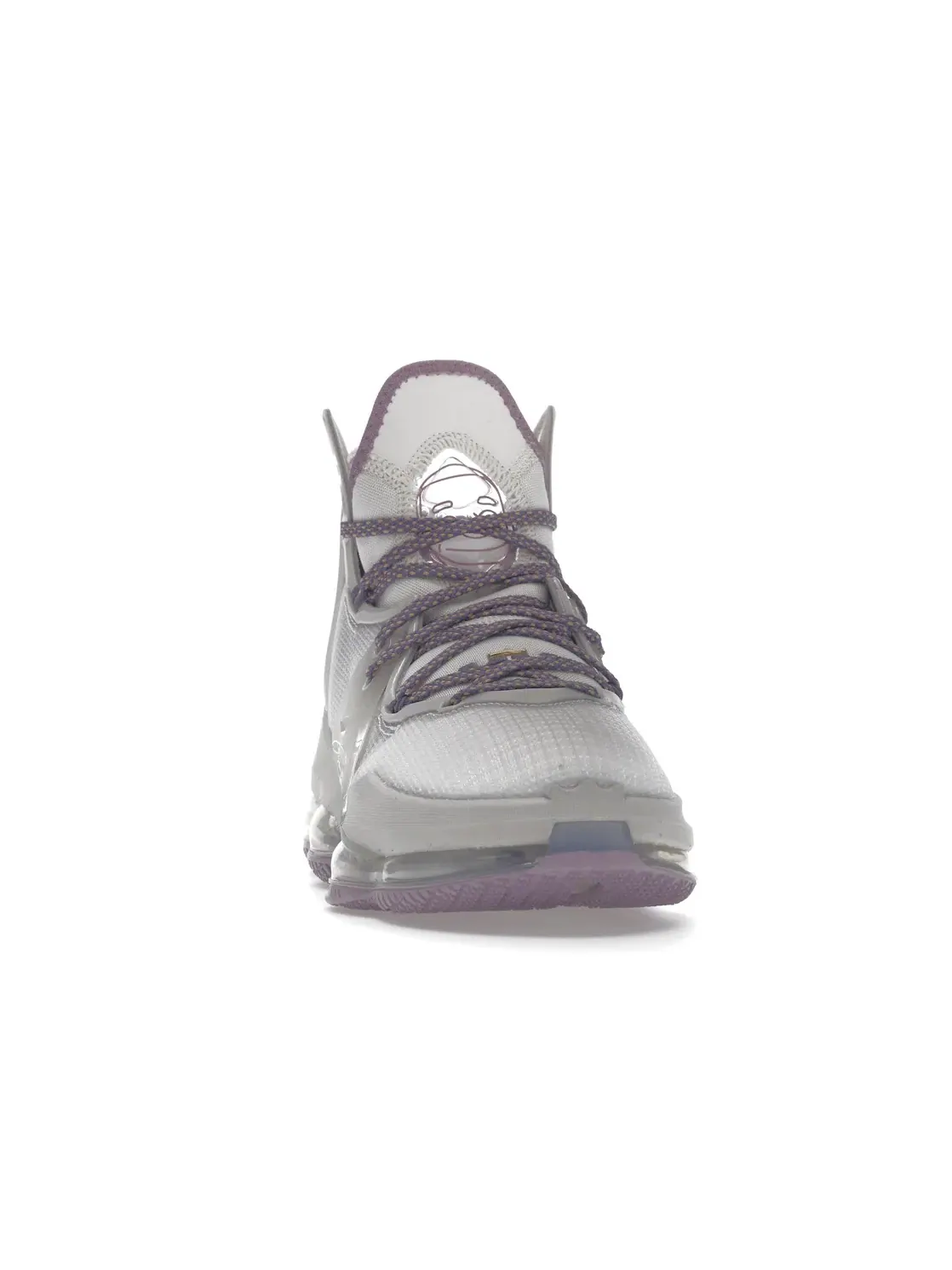 Мужские кроссовки баскетбольные Nike LeBron 19 — изображение 2 из 4, серый/фиолетовый