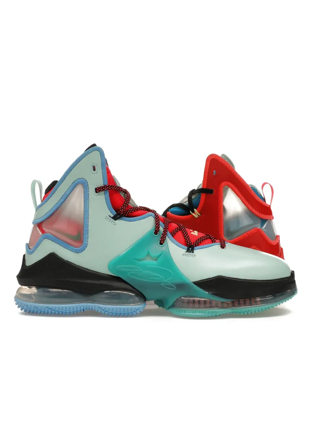 Мужские кроссовки для баскетбола Nike LeBron 19, Bright Crimson/Malachite-Coconut Milk — изображение 1 из 4