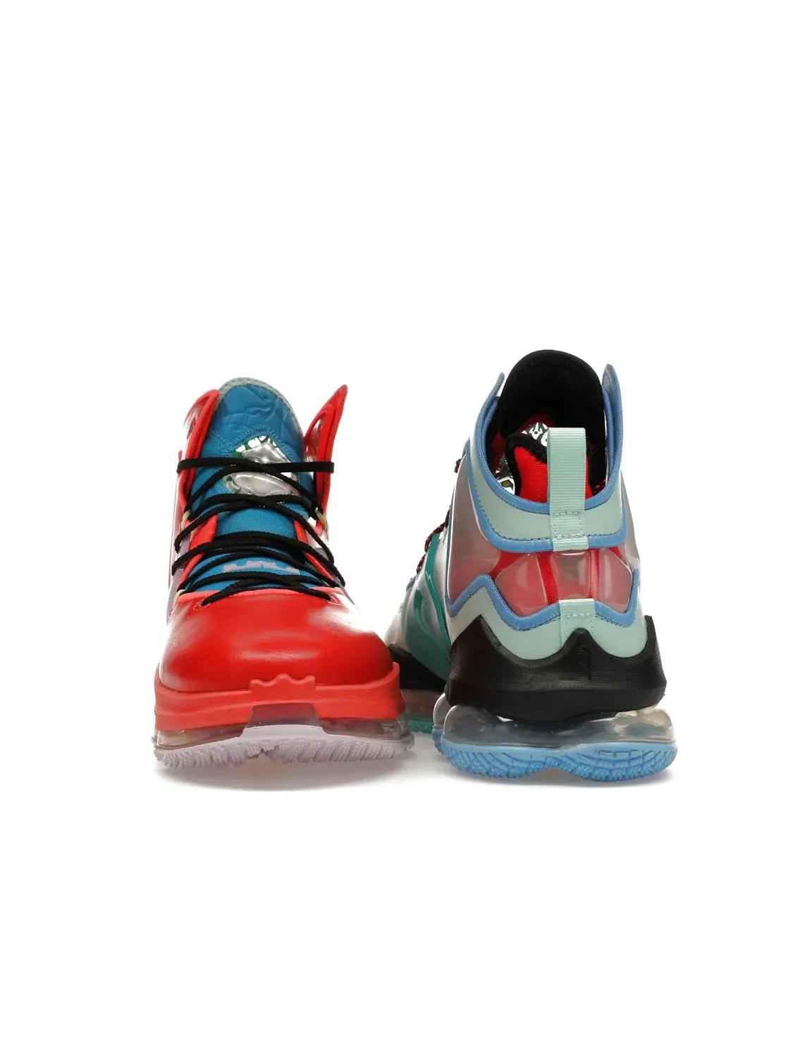Мужские кроссовки для баскетбола Nike LeBron 19, Bright Crimson/Malachite-Coconut Milk — изображение 4 из 4