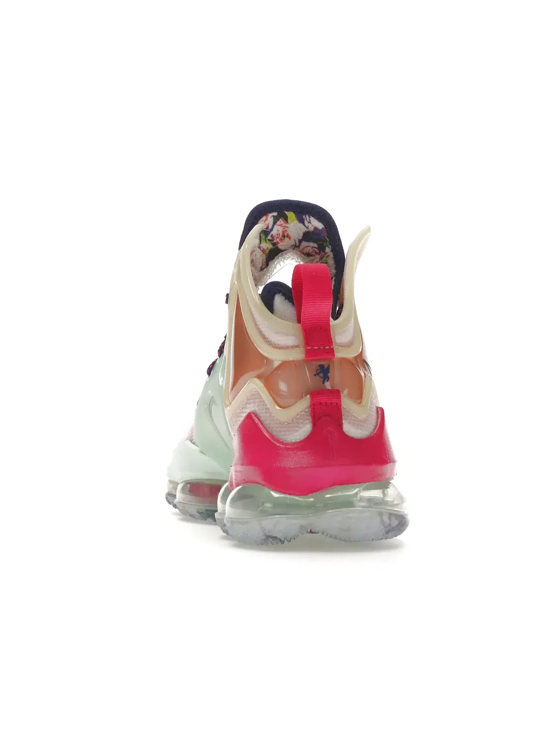 Мужские кроссовки для баскетбола Nike LeBron 19 — изображение 4 из 4, белый/розовый/фиолетовый