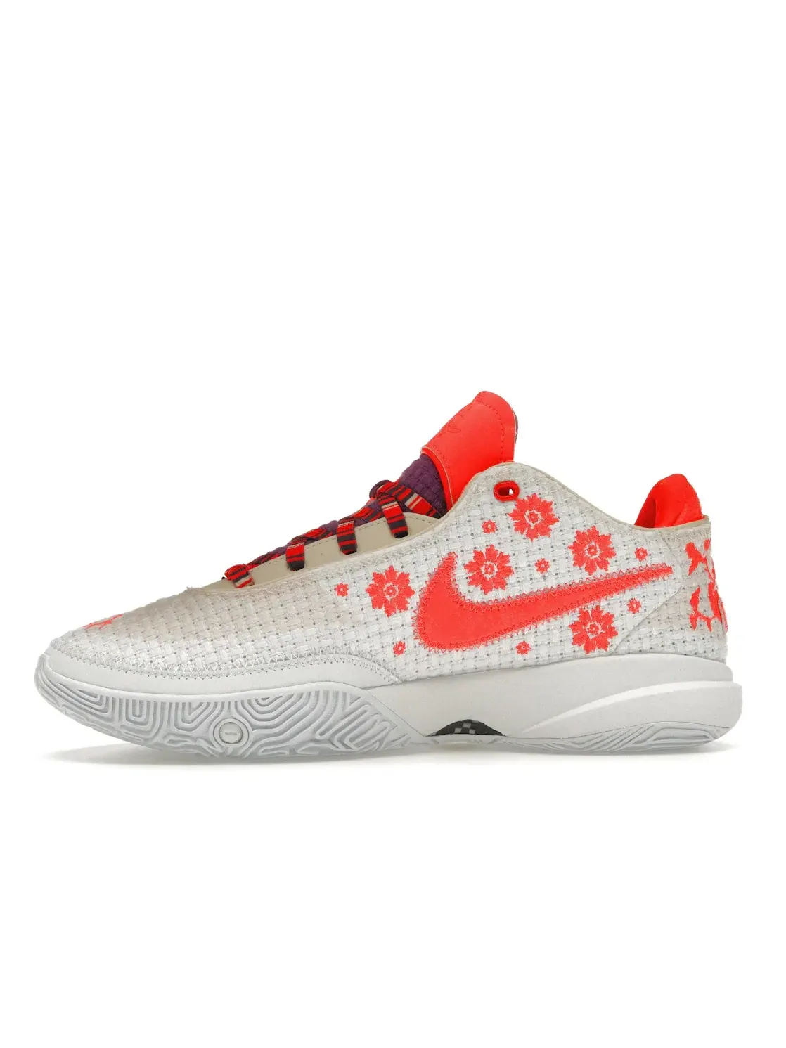 Мужские кроссовки с принтом Nike LeBron 20 PRM Nike — изображение 3 из 4, яркий///белый