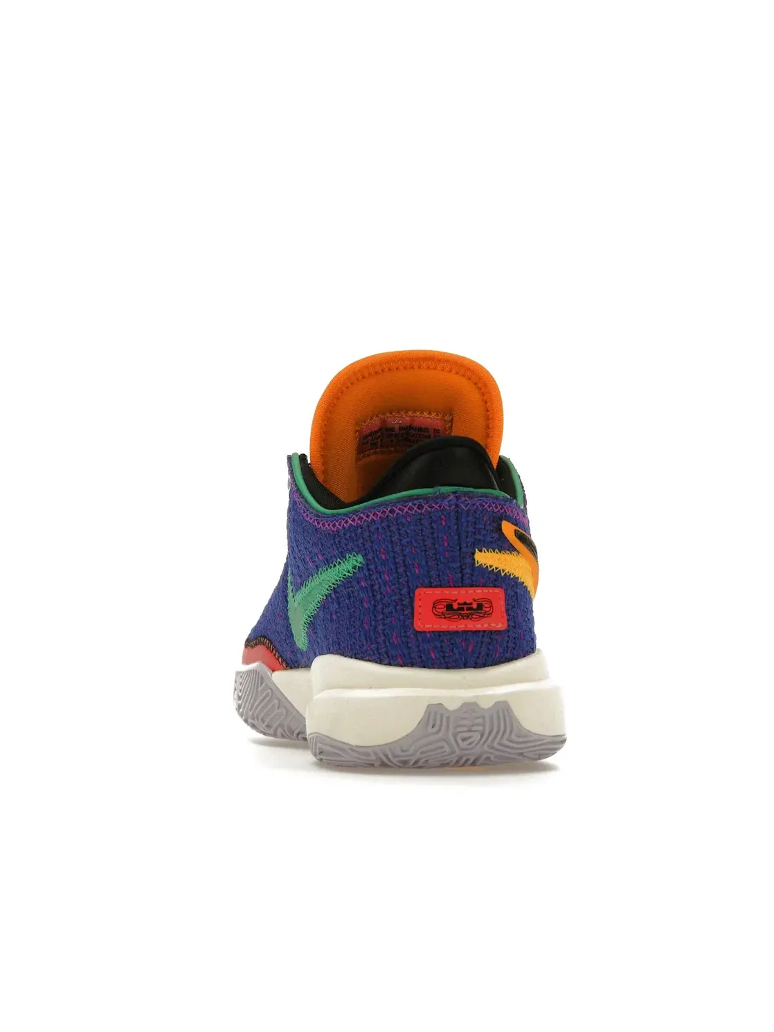 Детские кроссовки для баскетбола Nike LeBron 20 — изображение 4 из 4, синий/черный/фиолетовый