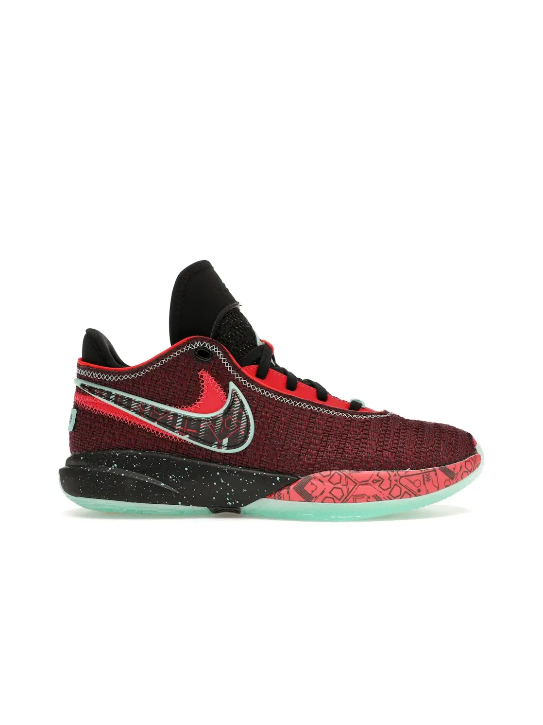 Детские кроссовки для мальчиков баскетбольные Nike LeBron 20 SE — изображение 1 из 4, мульти-/черный