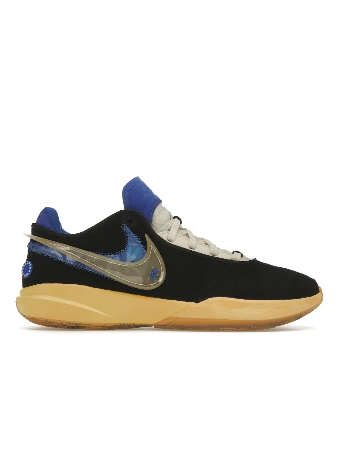 Мужские кроссовки для баскетбола Nike LeBron 20 — изображение 1 из 4, черный///золотистый