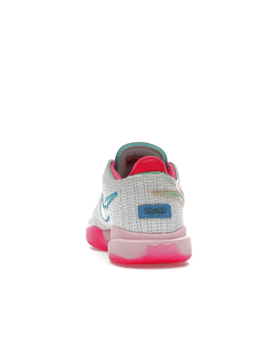 Мужские кроссовки для баскетбола Nike LeBron 20 — изображение 4 из 4, зеленый/мульти-/розовый