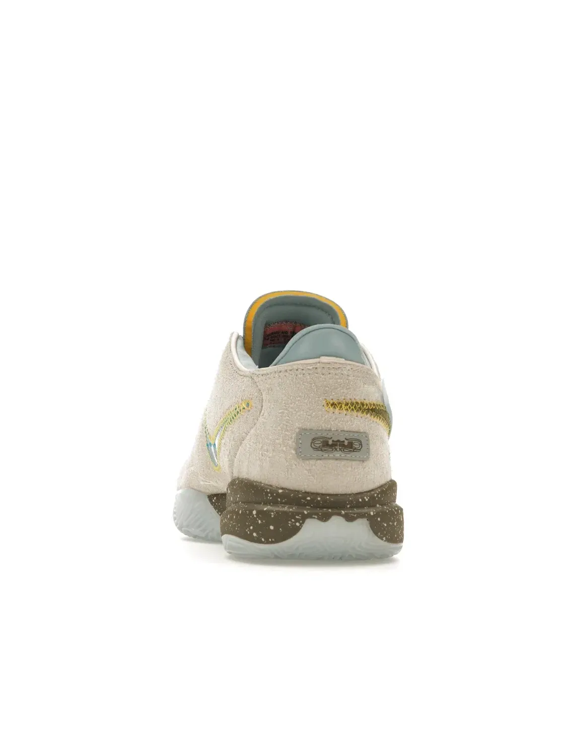 Мужские кроссовки с принтом Nike LeBron 20 UNKNWN Message in a Bottle Nike, Guava Ice/Teal Nebula-Emerald Rise