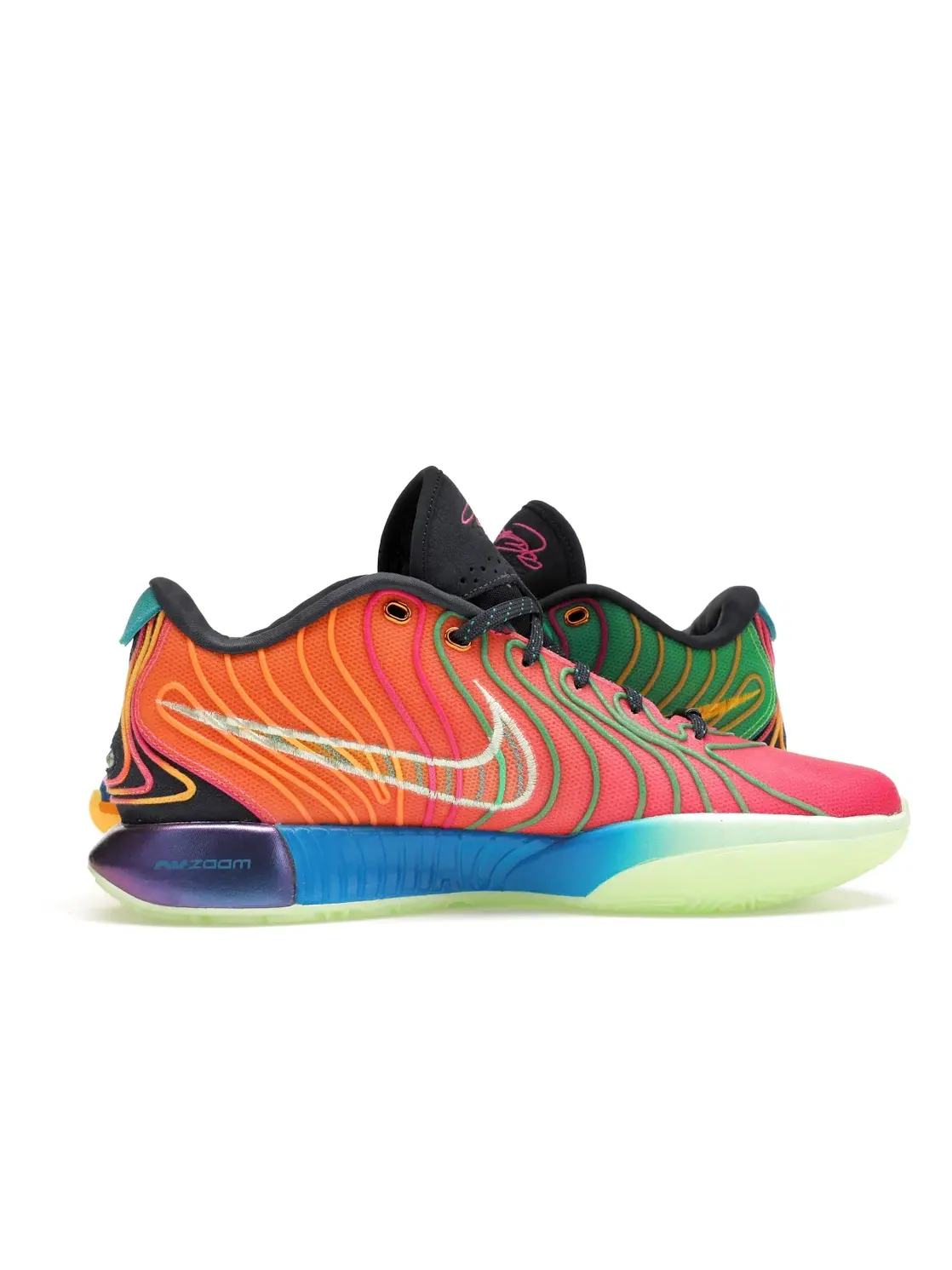 Мужские кроссовки с оптическим эффектом Nike LeBron 21 — изображение 3 из 4