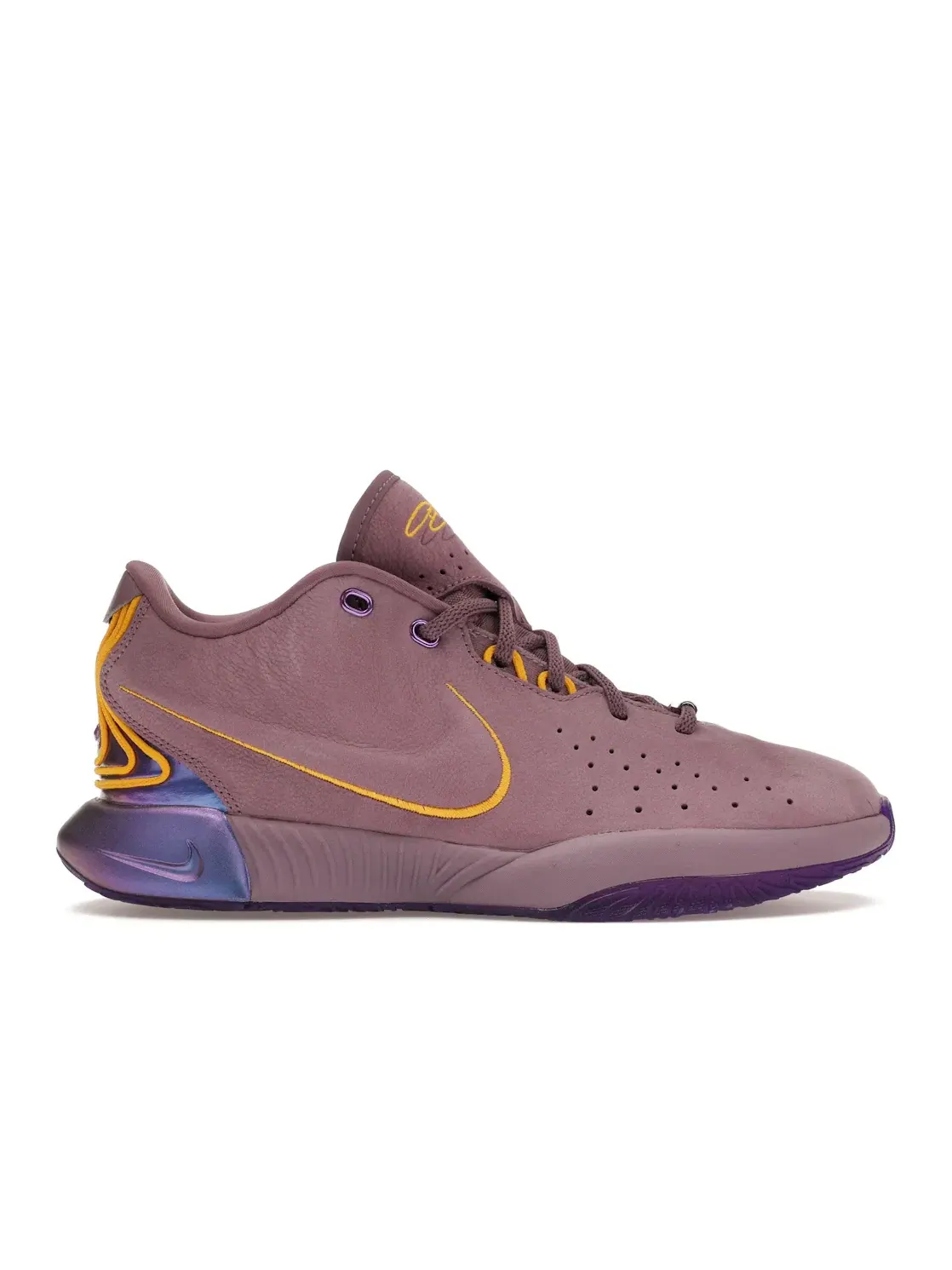 Детские кроссовки для баскетбола Nike LeBron 21 — изображение 1 из 4, фиолетовый/-фиолетовый