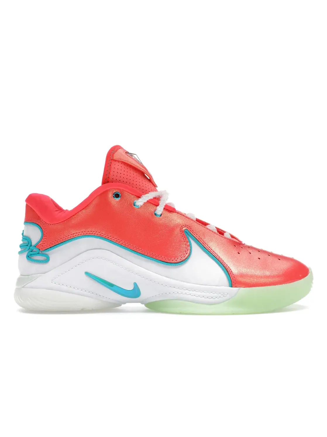 Мужские кроссовки для баскетбола Nike LeBron 22 — изображение 1 из 4, красный/белый/зеленый