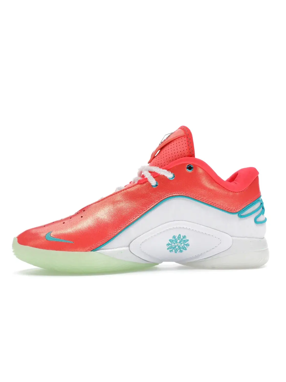 Мужские кроссовки для баскетбола Nike LeBron 22 — изображение 3 из 4, красный/белый/зеленый