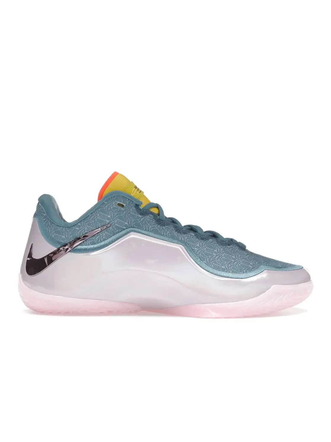 Мужские кроссовки для баскетбола с прозрачной подошвой Nike LeBron 23 — изображение 1 из 4, синий/мульти-//оранжевый