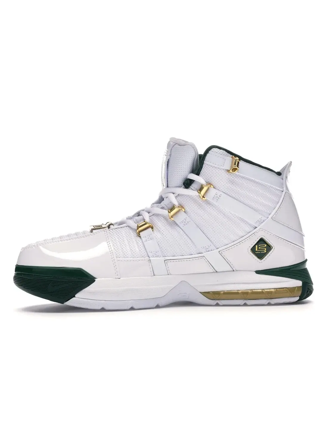 Мужские кроссовки с верхом из сетки и кожи Nike LeBron 3 — изображение 3 из 4
