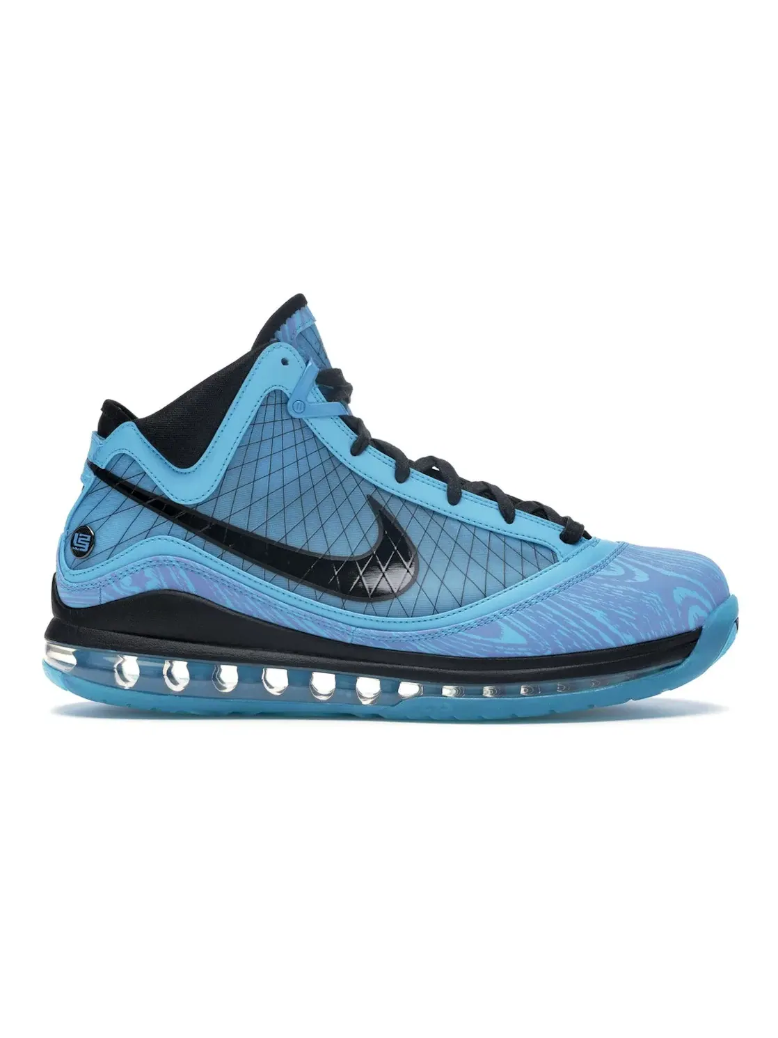 Мужские кроссовки для баскетбола Nike LeBron 7 — изображение 1 из 4, синий/черный