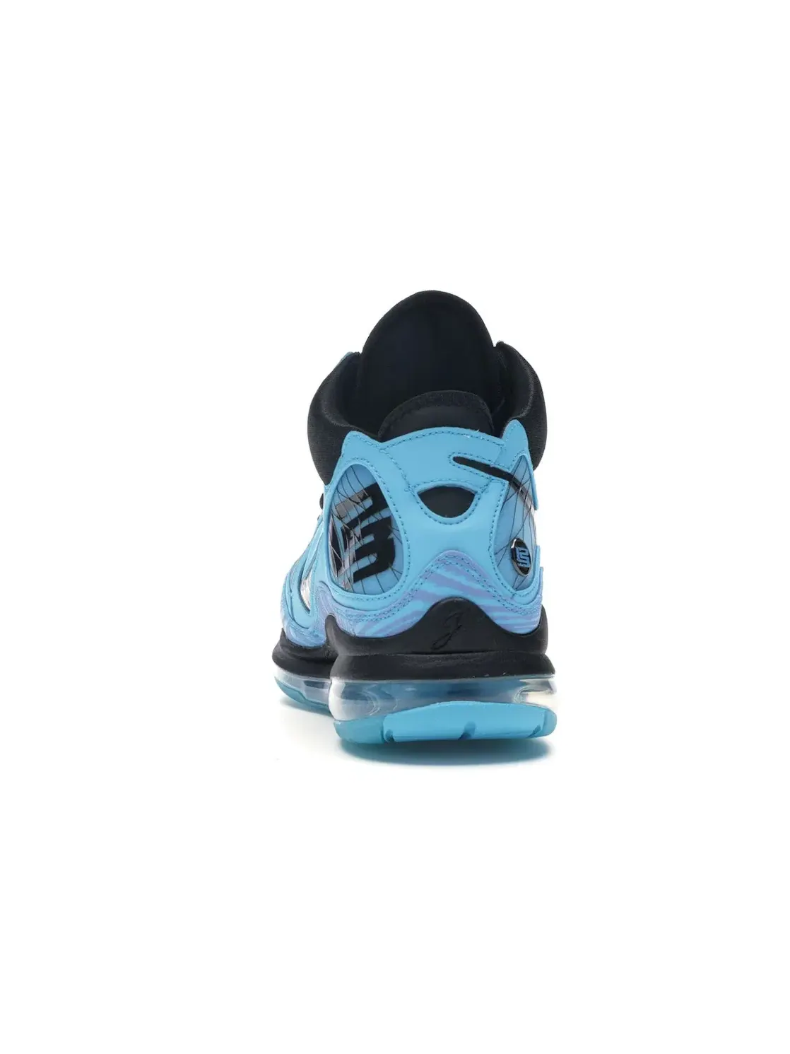 Мужские кроссовки для баскетбола Nike LeBron 7 — изображение 4 из 4, синий/черный