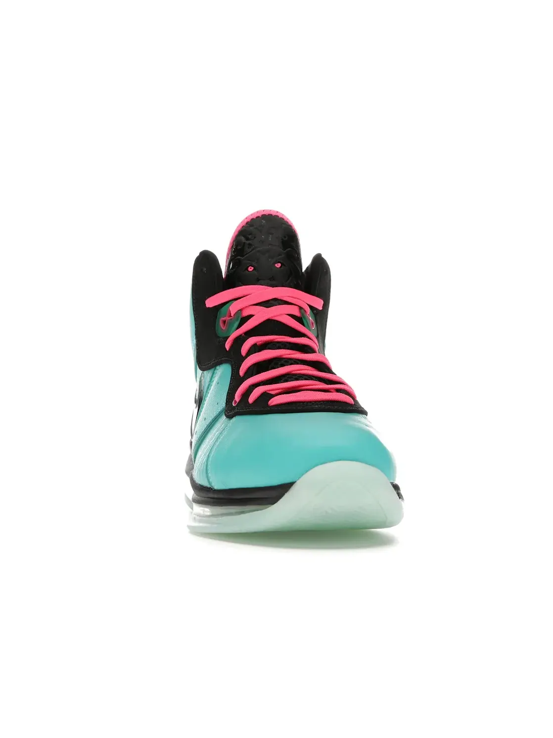 Мужские кроссовки для баскетбола Nike LeBron 8 — изображение 2 из 4, розовый-зеленый-черный