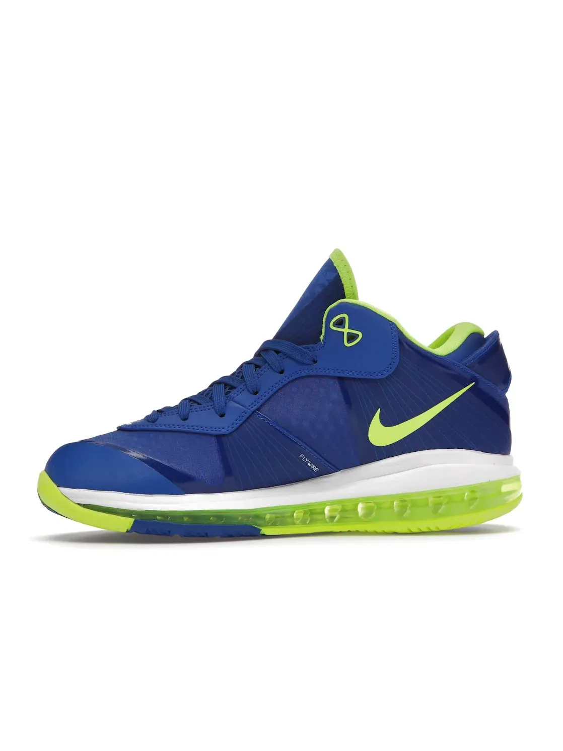Мужские кроссовки для баскетбола Nike LeBron 8 V2 Low — изображение 3 из 4, белый