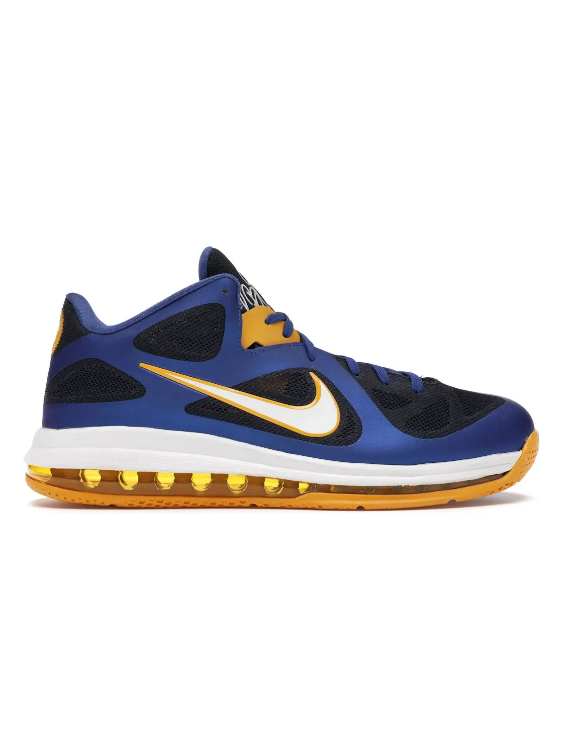 Мужские кроссовки для баскетбола Nike LeBron 9 Low — изображение 1 из 4, золотистый темно-синий