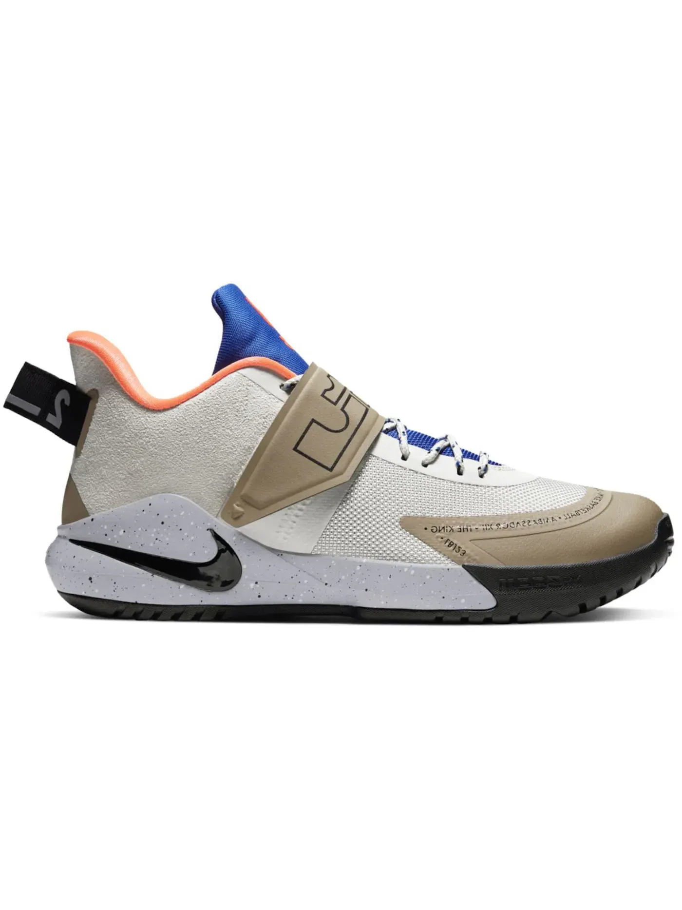 Мужские кроссовки для баскетбола Nike LeBron Ambassador 12 — изображение 1 из 1, коричневый/фиолетовый