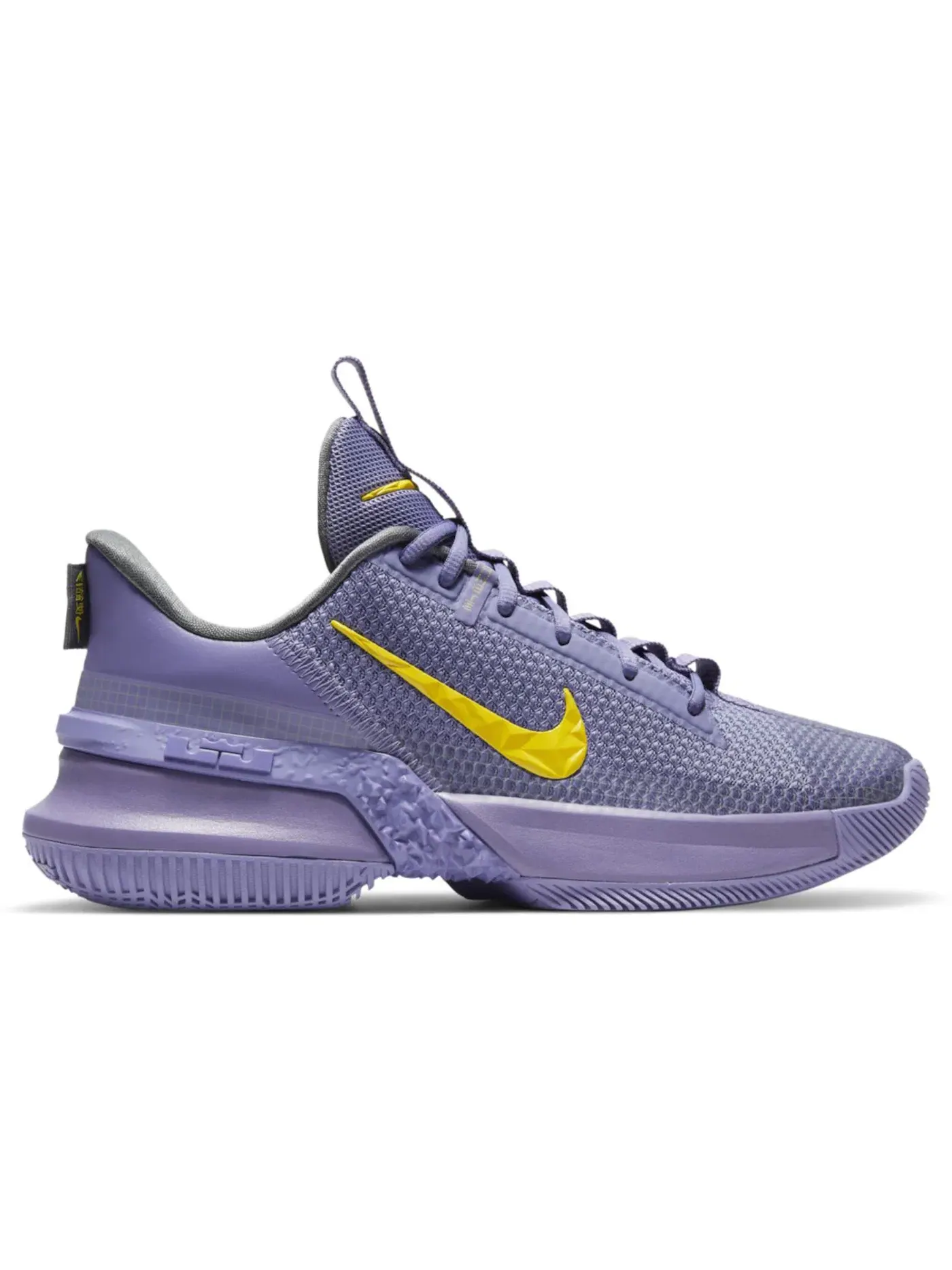 Мужские кроссовки для баскетбола Nike LeBron Ambassador 13 — изображение 1 из 1, темный фиолетовый желтый