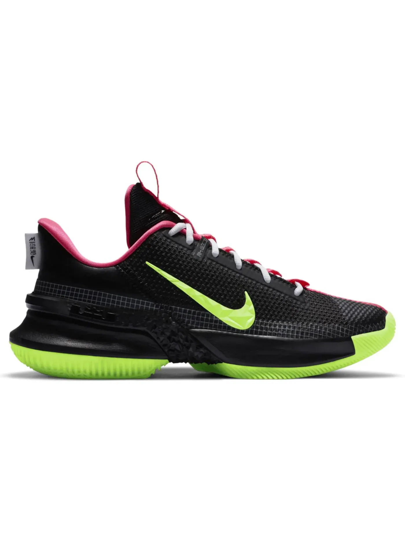 Мужские кроссовки баскетбольные Nike LeBron Ambassador 13 — изображение 1 из 1, черный//розовый