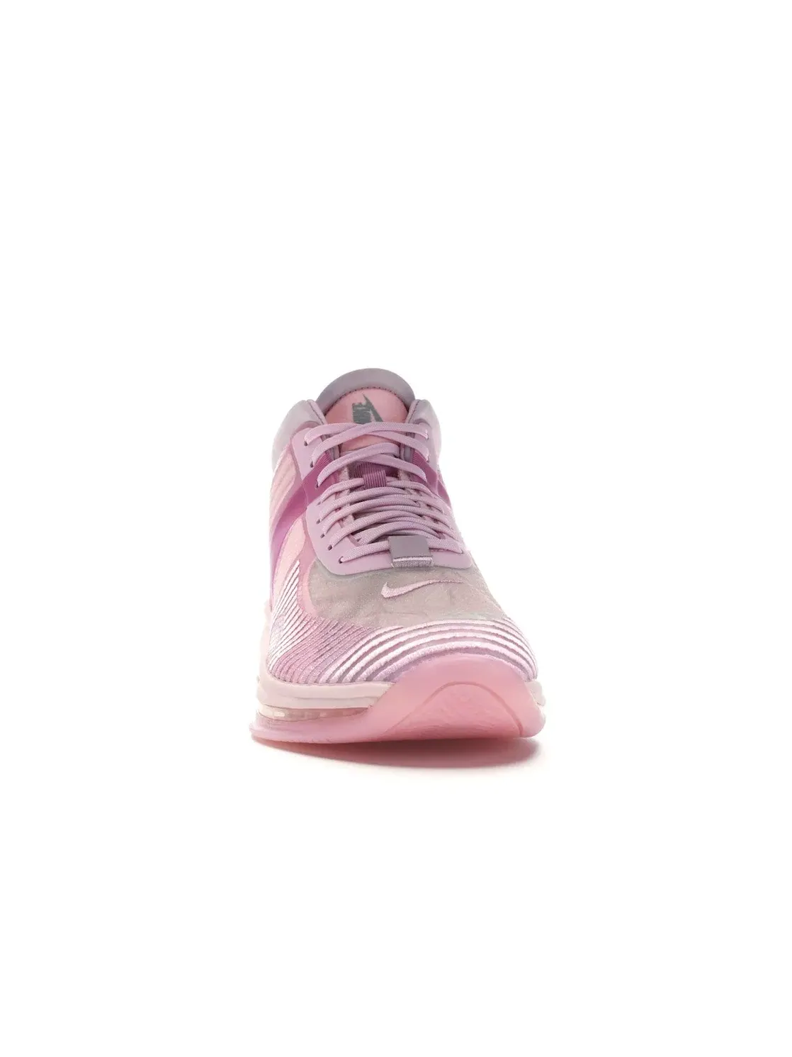 Мужские кроссовки Lifestyle с прозрачным верхом Nike LeBron Icon — изображение 2 из 4, розовый/серый