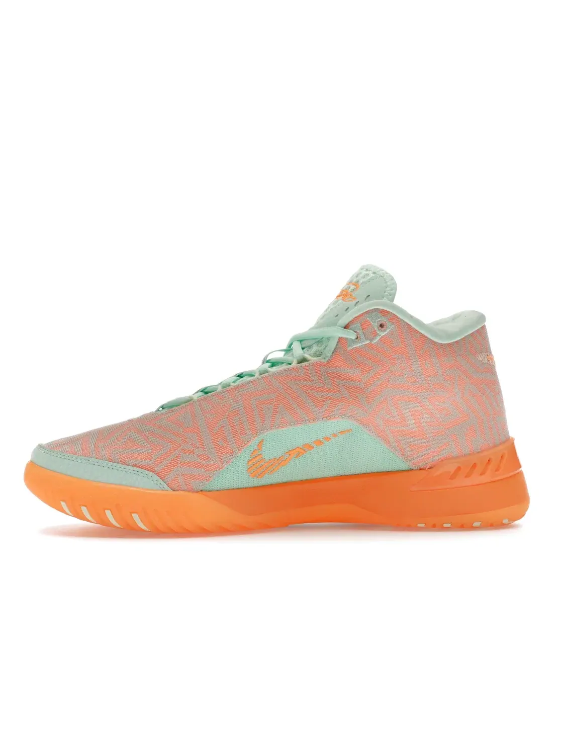 Мужские кроссовки для баскетбола Nike LeBron NXXT Genisus, Mint Foam/Volt Tint/Hyper Jade/Bright Citrus — изображение 3 из 4
