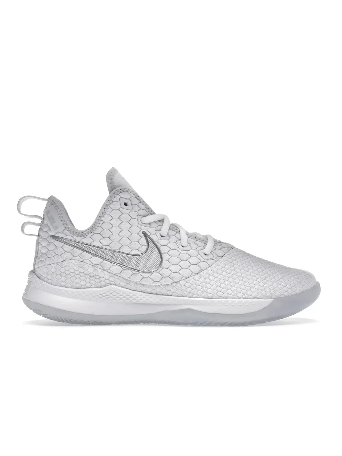Мужские кроссовки Nike LeBron Witness 3 — изображение 1 из 4, белый/платиновый/серый