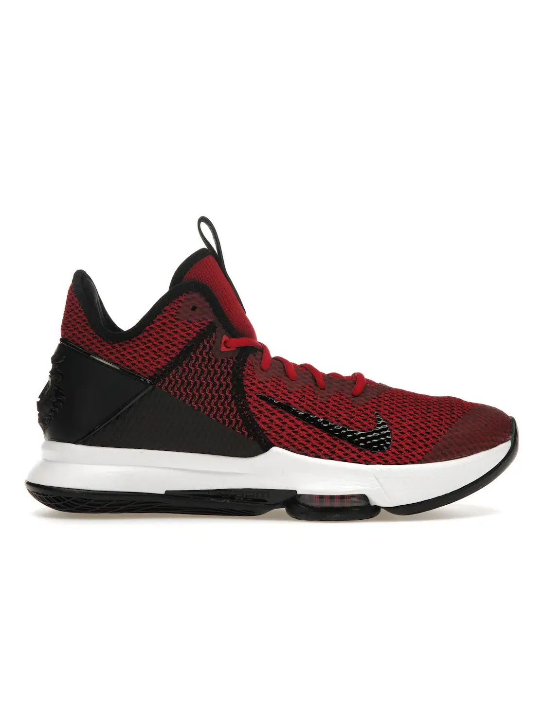 Мужские кроссовки для баскетбола Nike LeBron Witness 4 — изображение 1 из 4, черный/красный-красный