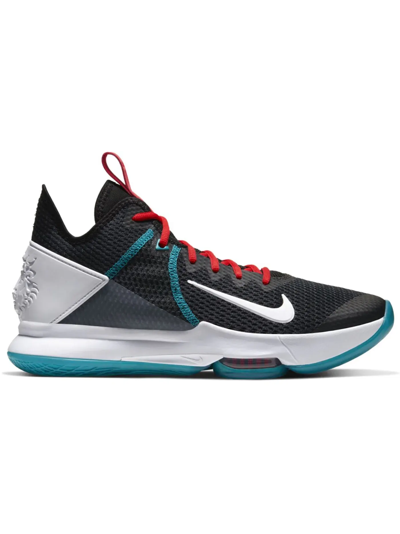 Мужские кроссовки для баскетбола Nike LeBron Witness 4 EP — изображение 1 из 1, черный/белый/красный