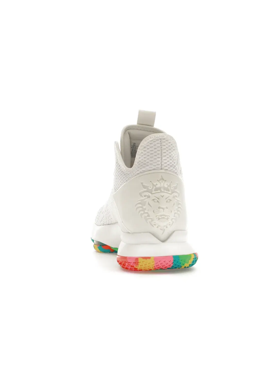 Мужские кроссовки с амортизацией Nike LeBron Witness 4 — изображение 4 из 4, белый/белый/желтый