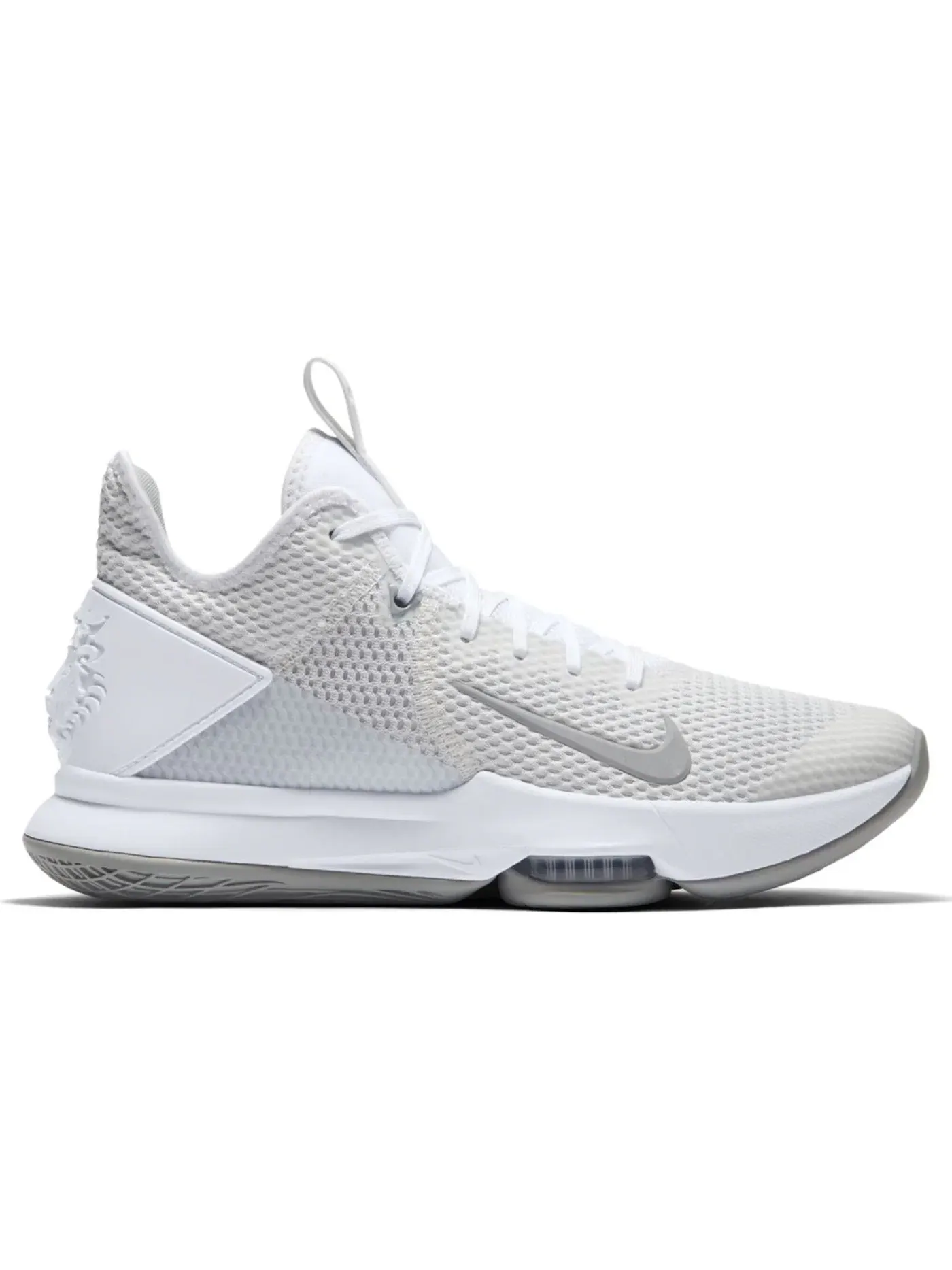 Мужские кроссовки для баскетбола Nike LeBron Witness 4 — изображение 1 из 1, белый/серый/платиновый