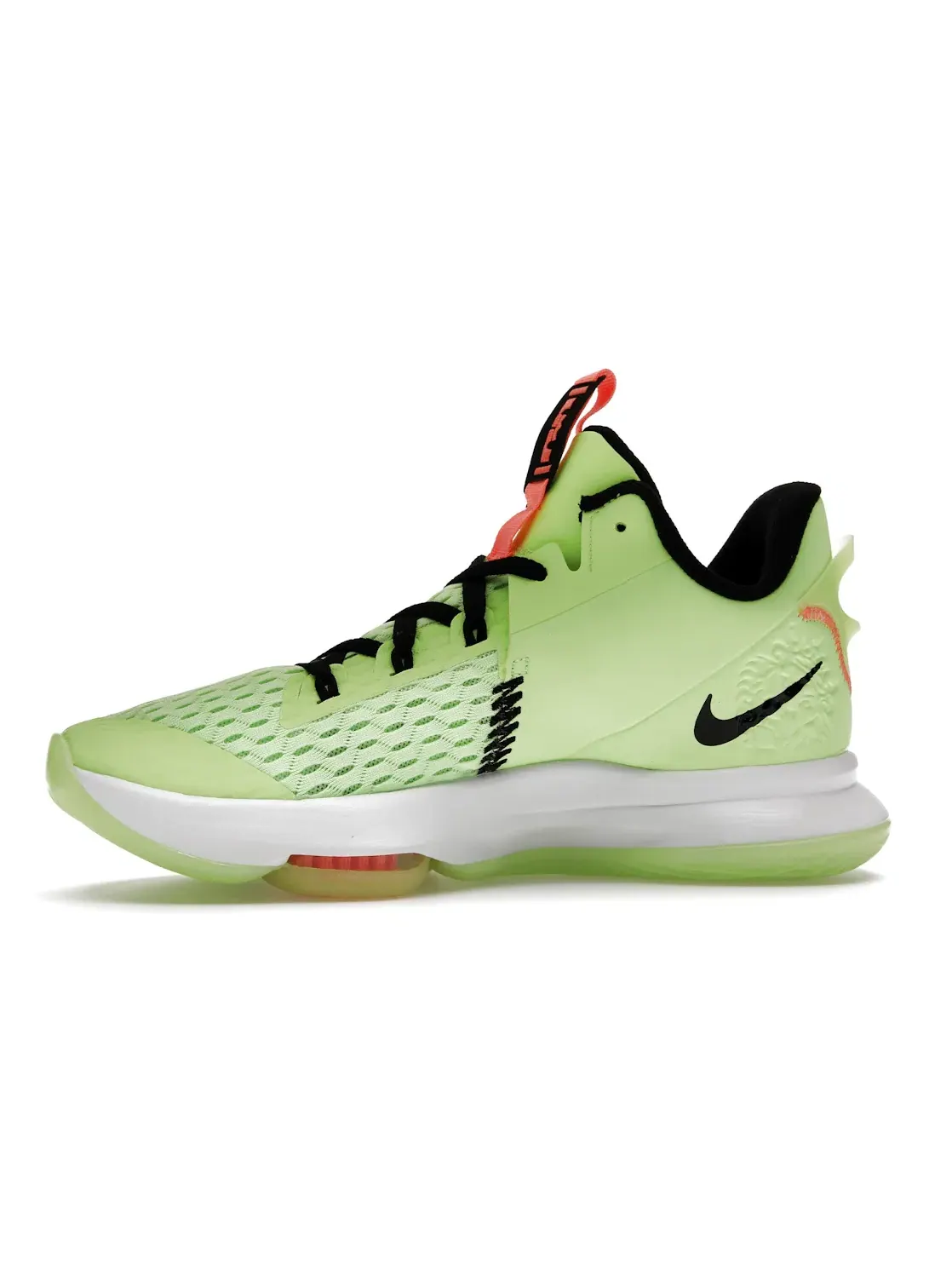 Мужские кроссовки для баскетбола Nike LeBron Witness 5 — изображение 3 из 4, яркий/белый/черный