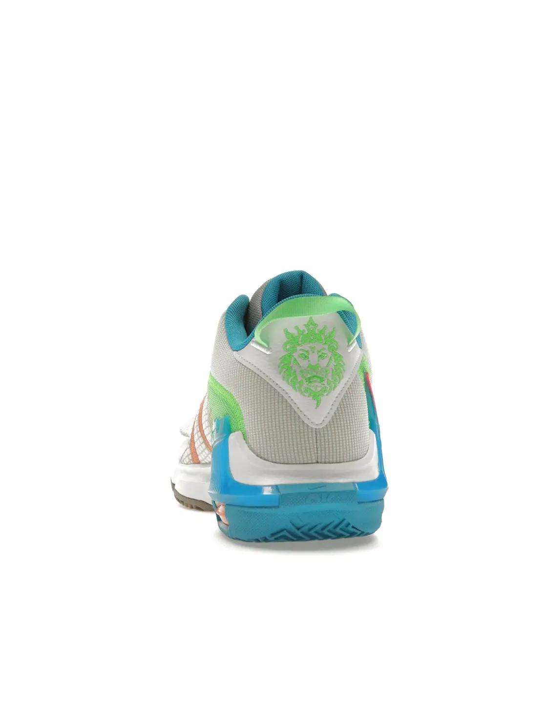 Мужские кроссовки для баскетбола Nike LeBron Witness 7 — изображение 4 из 4, серый//синий/розовый