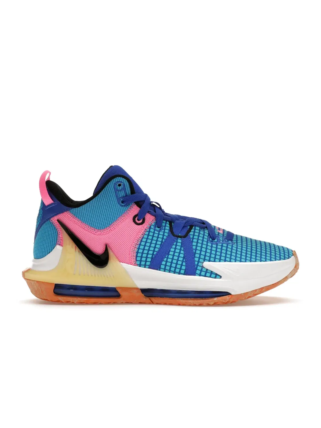 Мужские кроссовки для баскетбола Nike LeBron Witness 7 — изображение 1 из 4, синий/белый/черный