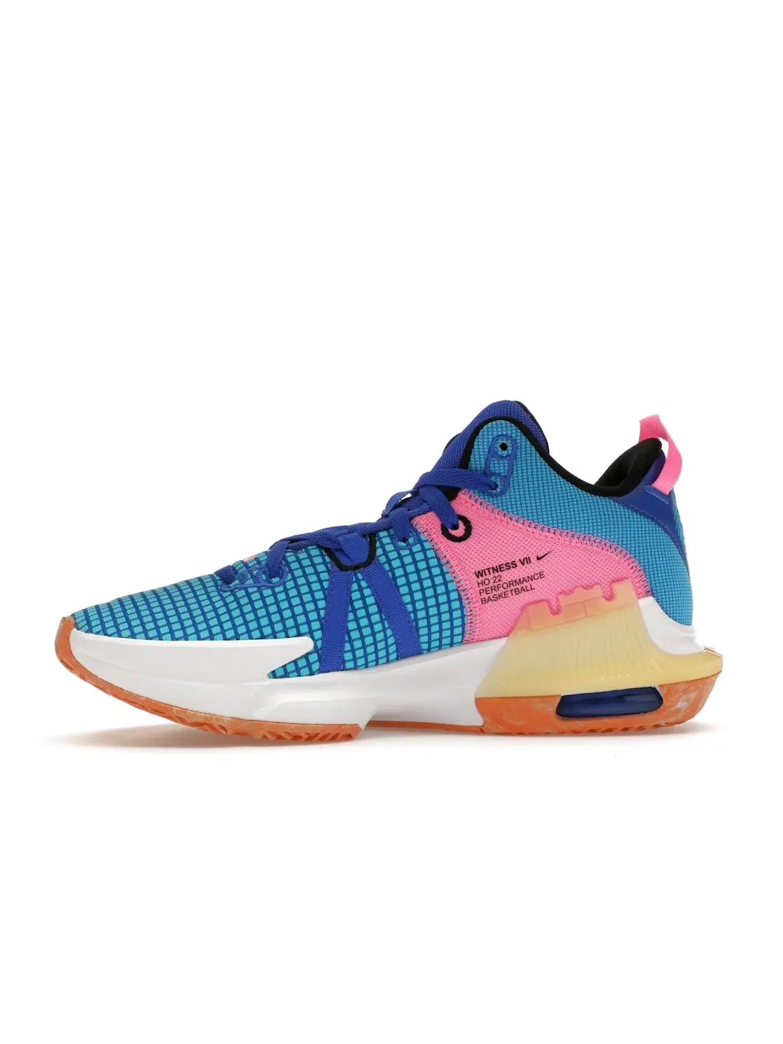 Мужские кроссовки для баскетбола Nike LeBron Witness 7 — изображение 3 из 4, синий/белый/черный