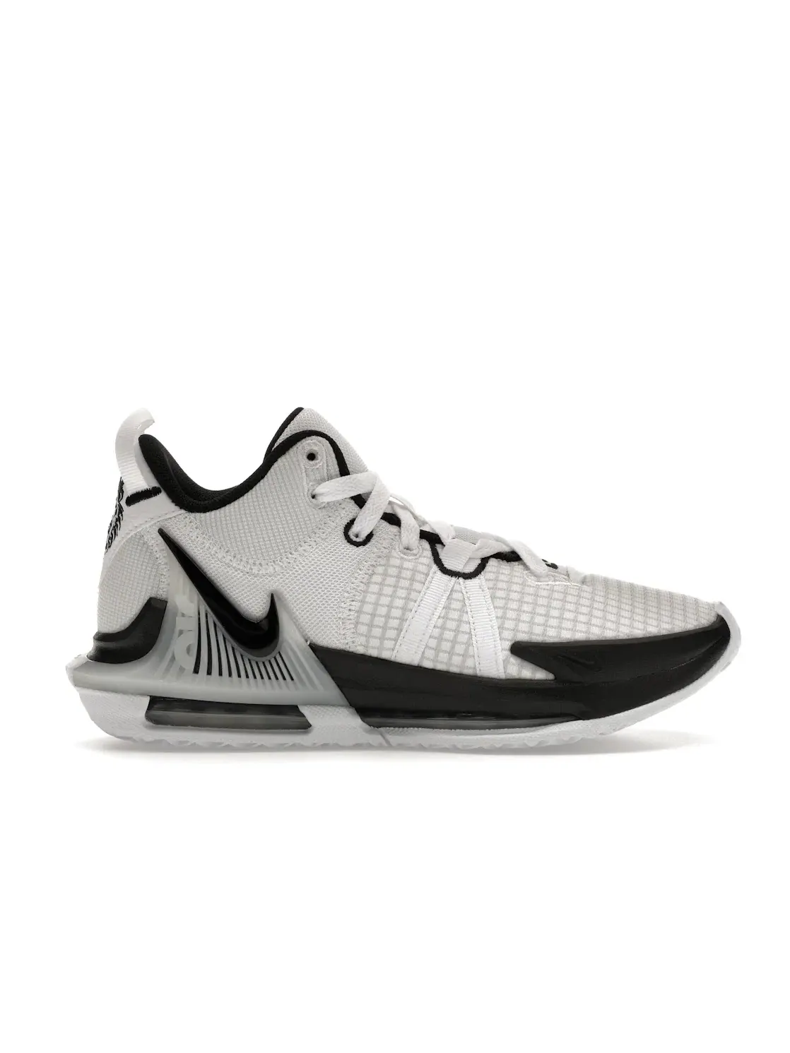 Мужские кроссовки для баскетбола Nike LeBron Witness 7 TB — изображение 1 из 4, белый/черный/черный