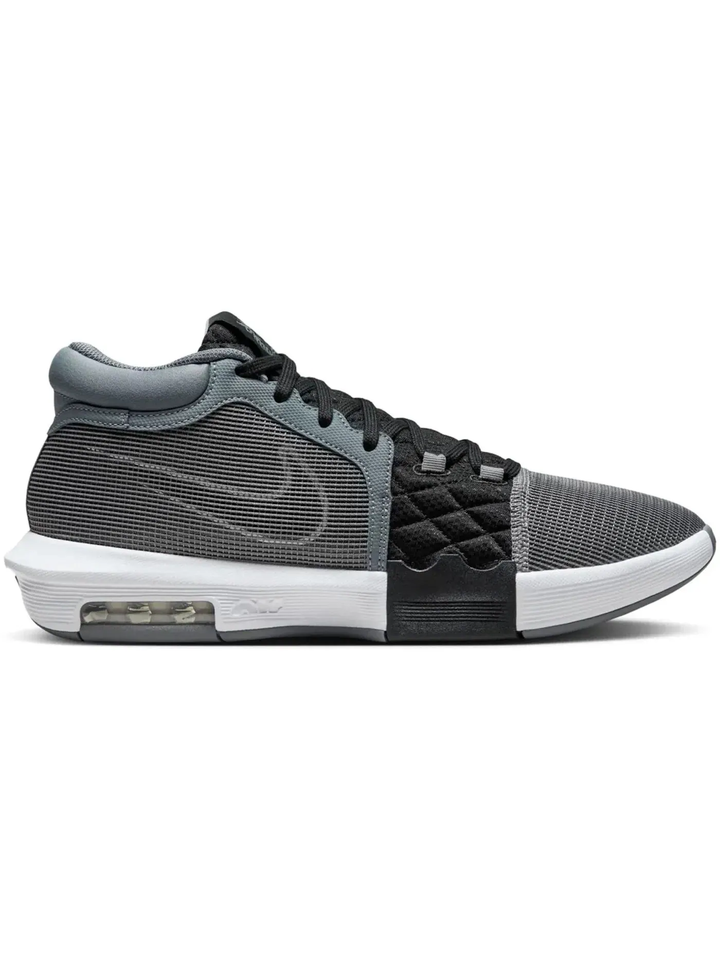 Мужские кроссовки для баскетбола Nike LeBron Witness 8 — изображение 1 из 1, серый/черный/белый
