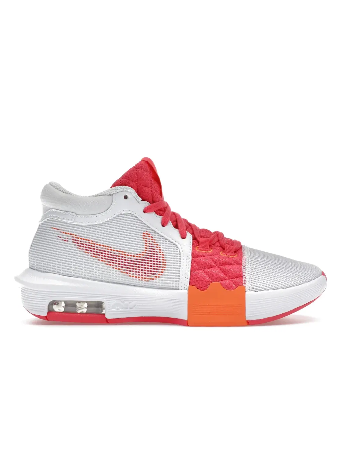 Мужские кроссовки для баскетбола Nike LeBron Witness 8 — изображение 1 из 4, белый яркий розовый