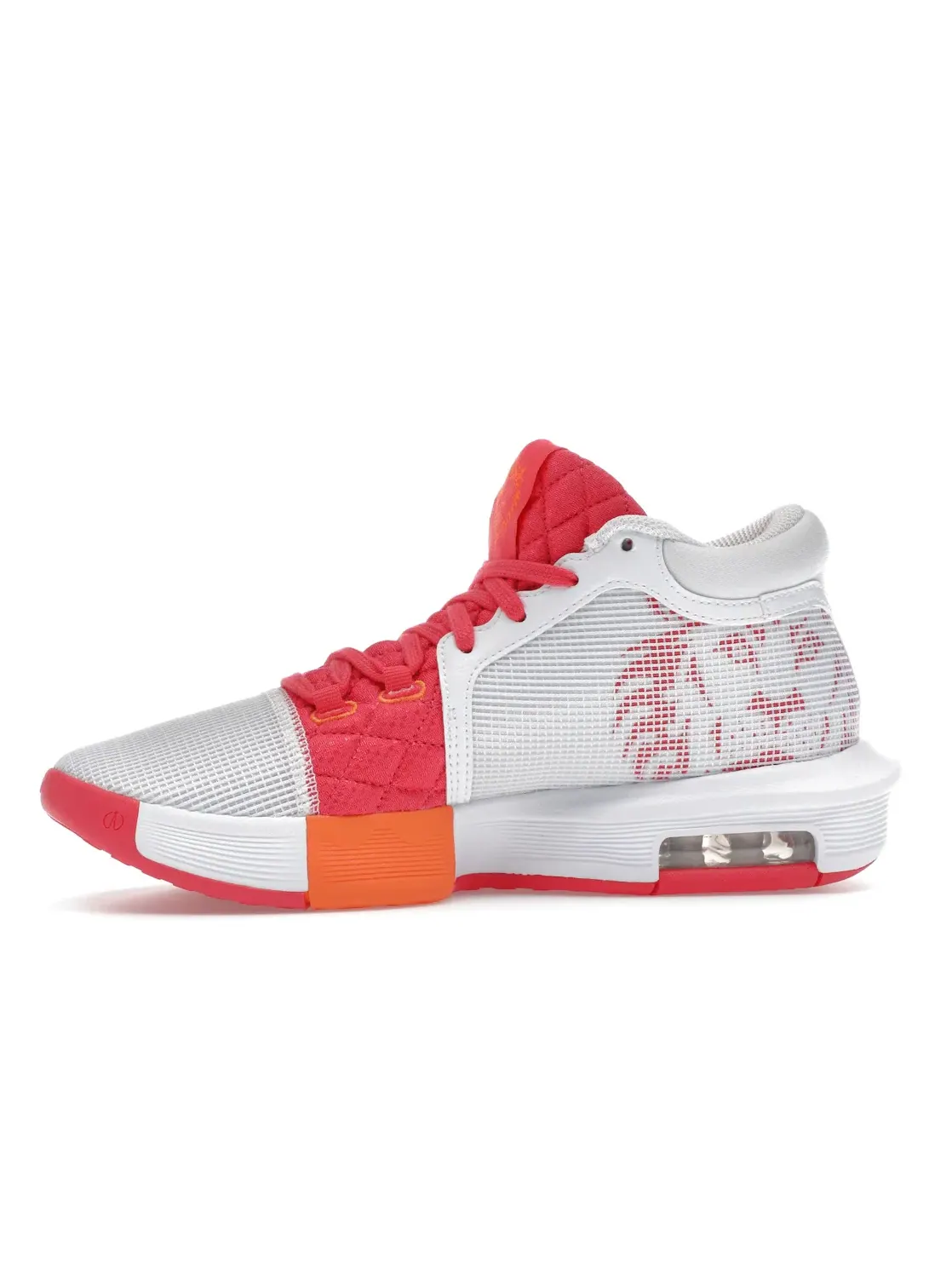 Мужские кроссовки для баскетбола Nike LeBron Witness 8 — изображение 3 из 4, белый яркий розовый