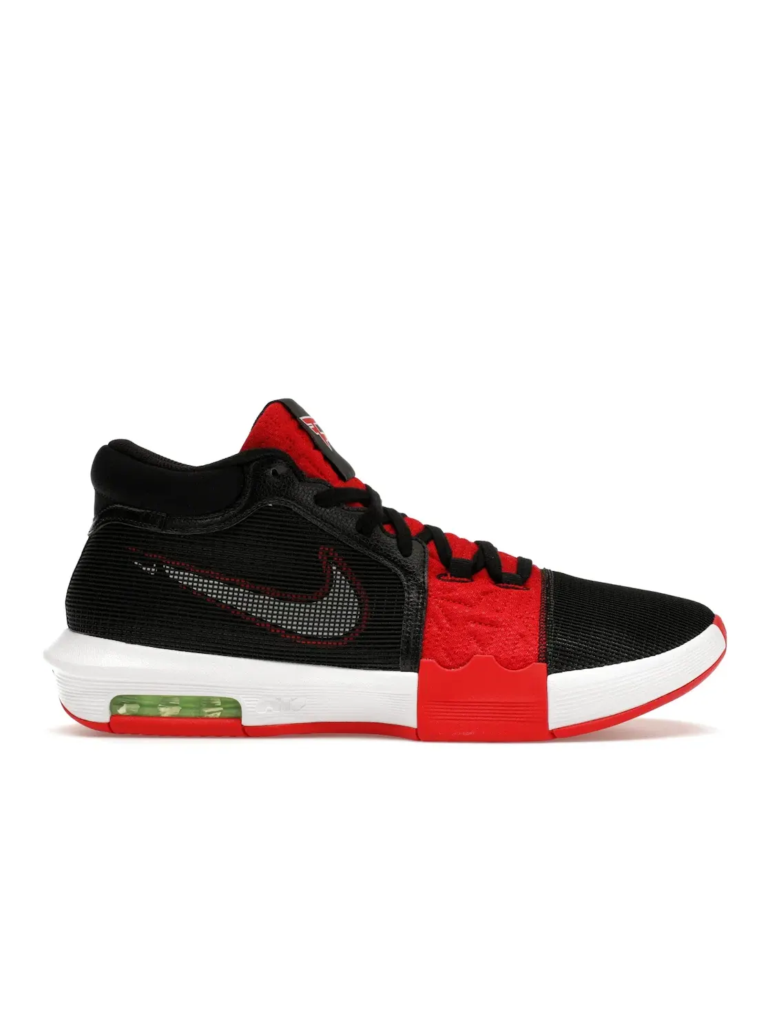 Мужские кроссовки для баскетбола Nike LeBron Witness 8 — изображение 1 из 4, черный/белый/красный