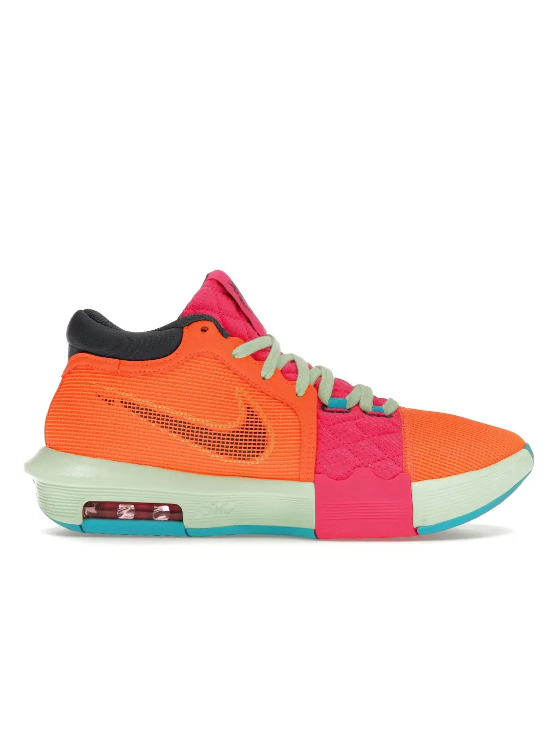 Мужские кроссовки для баскетбола Nike LeBron Witness 8 — изображение 1 из 4, оранжевый//зеленый/синий