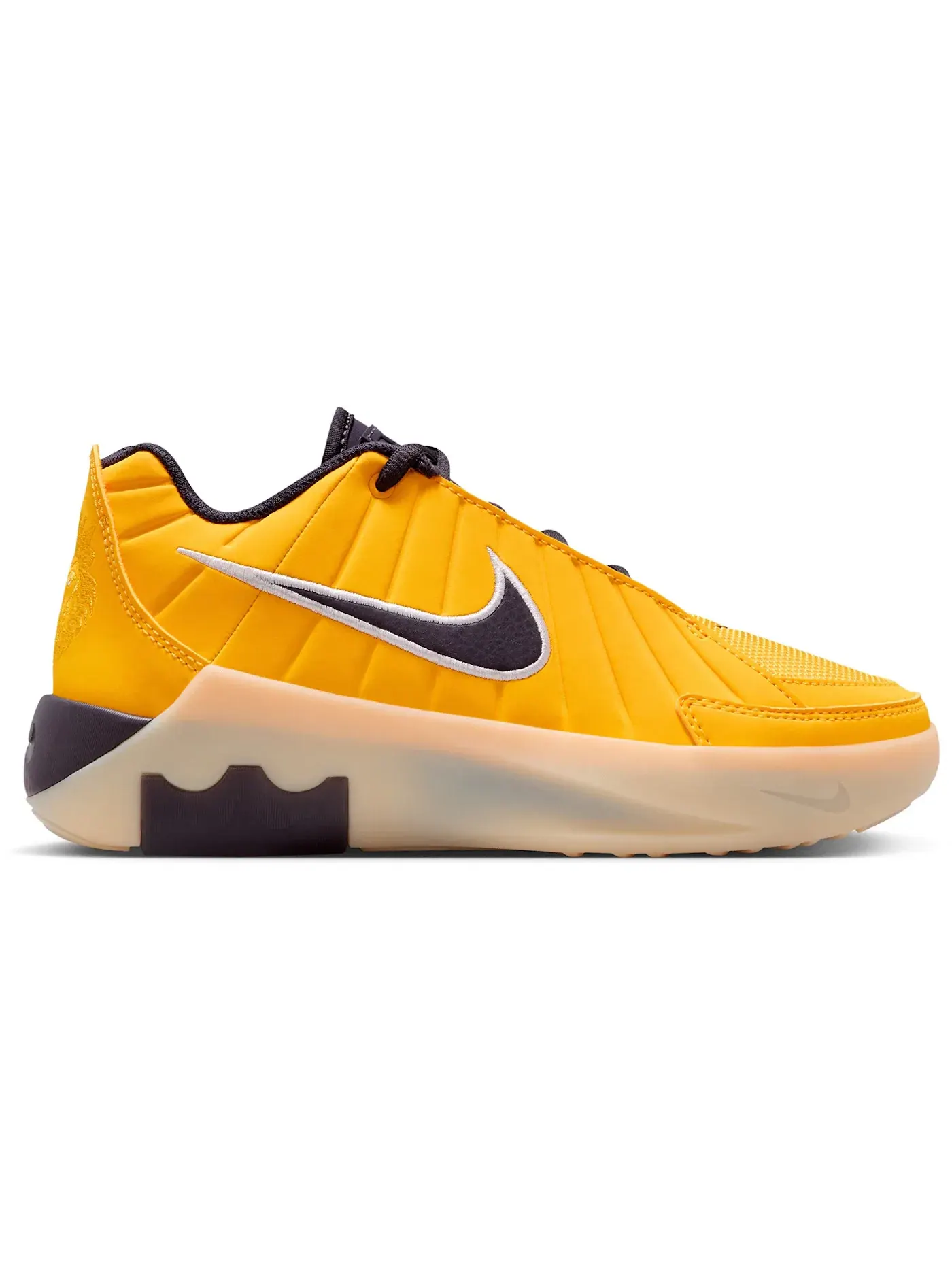 Детские кроссовки для баскетбола с поддержкой Nike LeBron Witness 9 — изображение 1 из 1, желтый//фиолетовый