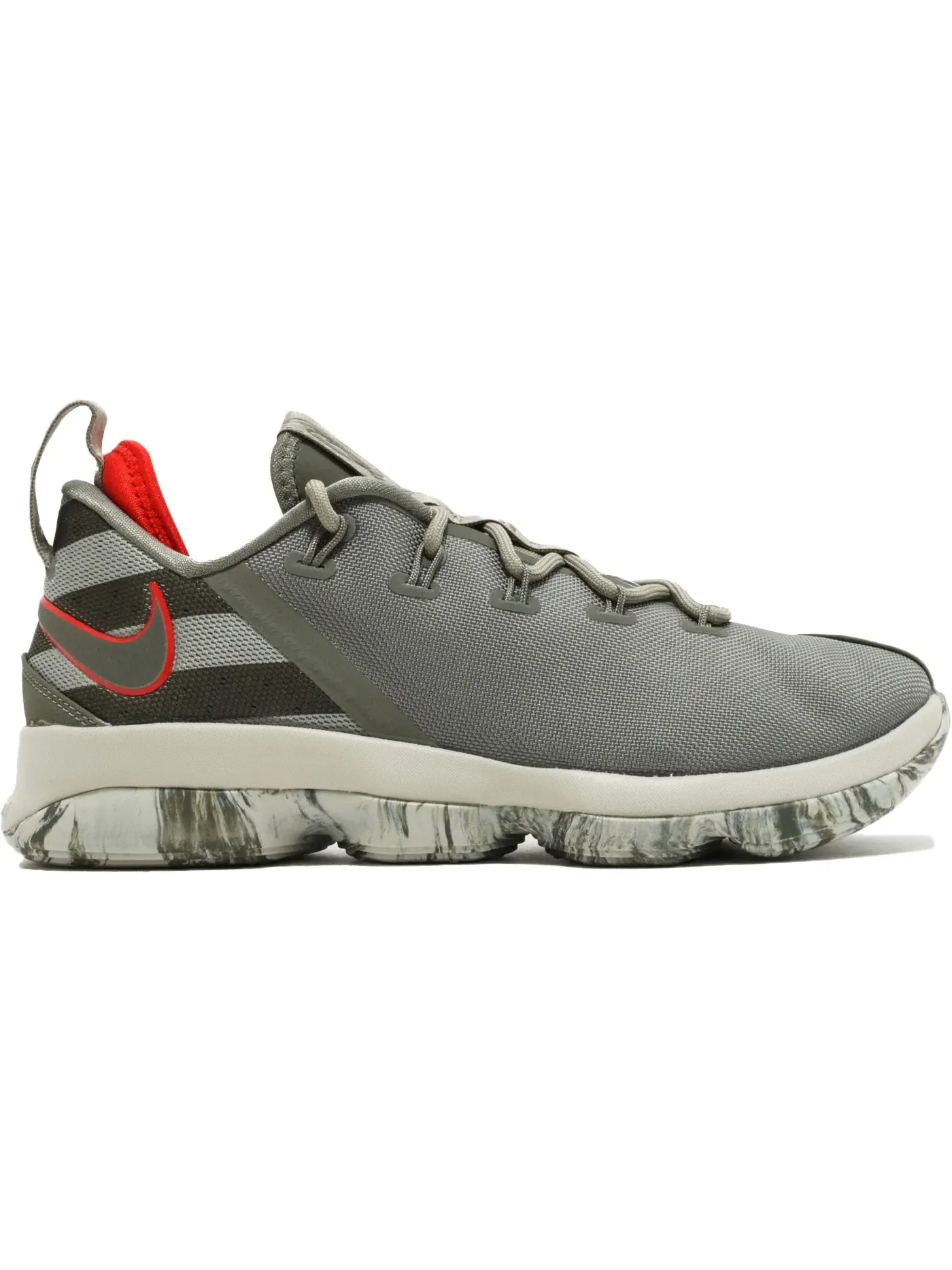 Мужские кроссовки баскетбольные Nike LeBron XIV Low, Dark Stucco/Dark Stucco — изображение 1 из 1