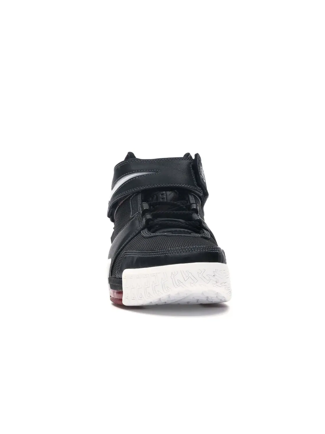 Мужские кроссовки для баскетбола Nike LeBron Zoom 2 — изображение 2 из 4, черный/белый/красный